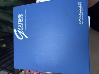 Gauteng Board course (UJ) study material - cover image