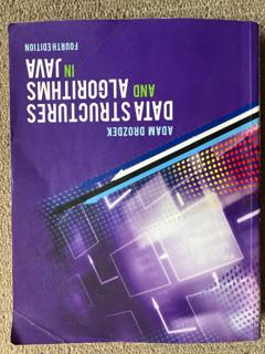 Data Structures and Algorithms in Java - cover image
