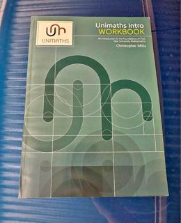 Unimaths Intro Workbook - cover image