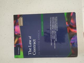The Law of Contract in South Africa  - cover image