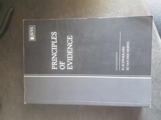 Principles of Evidence - cover image