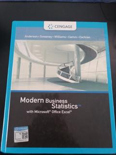 Modern Business Statistics with Microsoft Office Excel - cover image