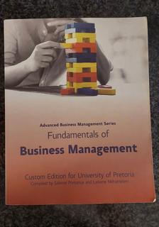 Fundamentals of Business Management - cover image