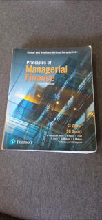 Principles of Managerial Finance  - cover image