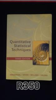 Quantitative Statistical Techniques - cover image