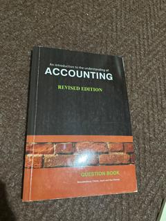 An Introduction to the understanding of Accounting - cover image