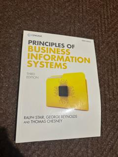 Principles of Business Information Systems  - cover image
