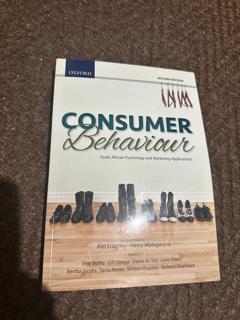 Consumer Behaviour  - cover image