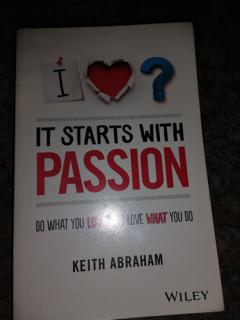 It starts with a passion  - cover image