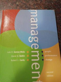 Management: People Performance Change  - cover image