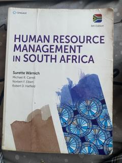 Human Resource Management in South Africa - cover image