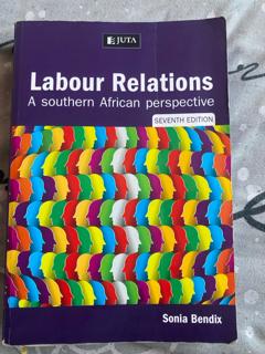 Labour Relations: A Southern African Perspective  - cover image