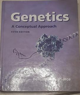 Genetics A Conceptual Approach - cover image