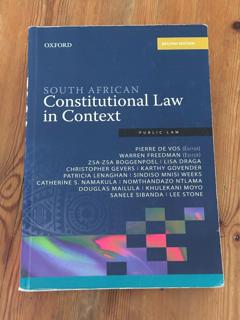 South African Constitutional Law in Context - cover image