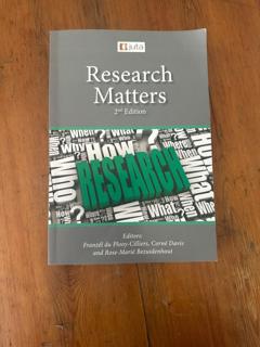 Research Matters - cover image