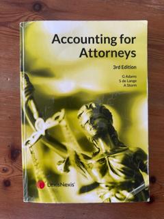 Accounting for Attorneys - cover image