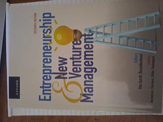 Entrepreneurship new venture management - cover image