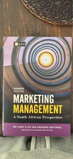 marketing management  - cover image
