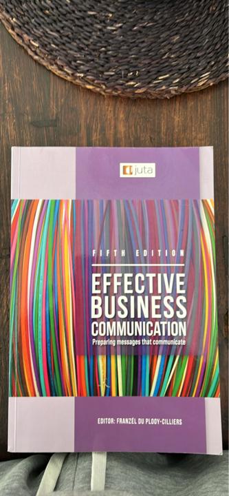 effective businsss communication  - cover image