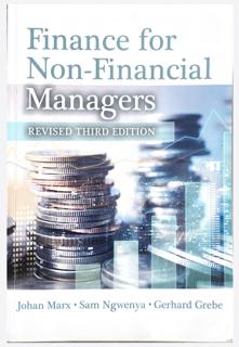 Finance for Non-Financial Managers - cover image