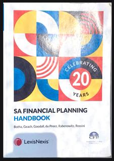 SA Financial Planning Handbook - cover image