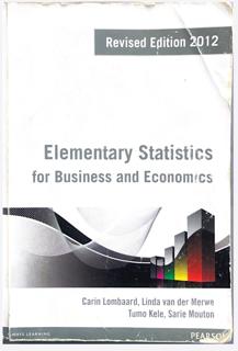 Elementary Statistics for Business and Economics - cover image