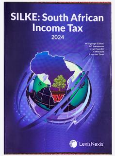 Silke: South African Income Tax 2024 - cover image
