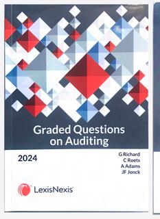 Graded Question on Auditing 2024 - cover image