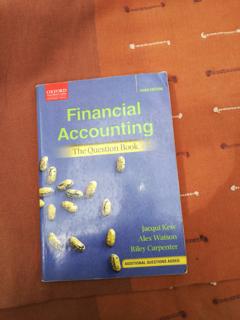 Financial Accounting the question book - cover image
