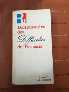 Dictionnaire des Difficultes du francais les usuels du Robert - cover image