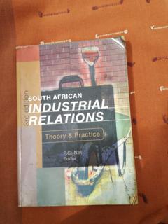 South African Industrial Relations - cover image