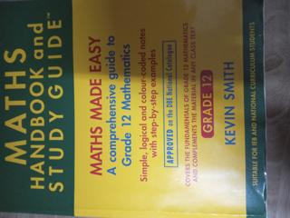 MATHS HANDBOOK and STUDY GUIDE - cover image