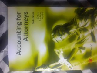 Accounting for attorneys - cover image