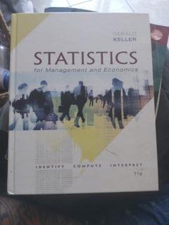 Statistics for Management and Economics - cover image