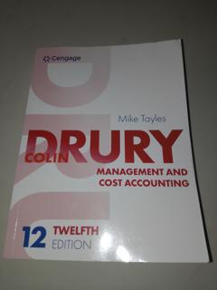 Drury Management and Cost Accounting - cover image