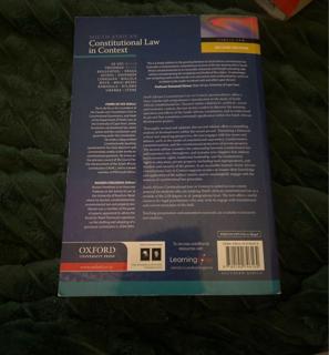 South African Constitutional Law in Context - cover image
