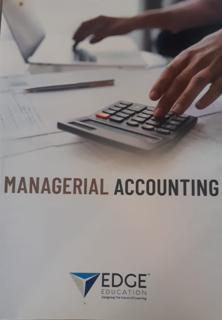 Managerial Accounting - cover image