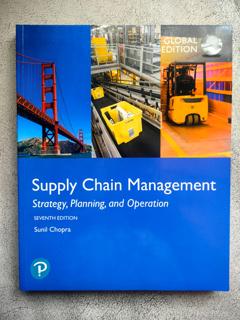 Supply Chain Management: Strategy, Planning and Operations - cover image