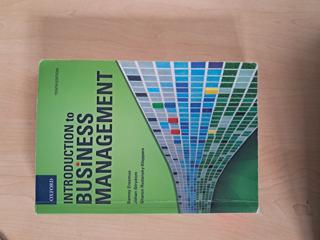 Introductions to business management - cover image
