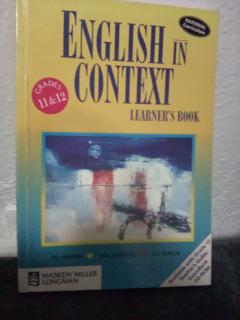 English in context Learners book gr. 11  - cover image