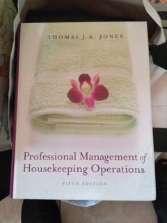 Professional management of housekeeping operations  - cover image