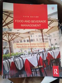 Food and beverage management  - cover image