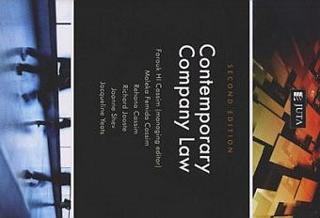 CONTEMPORARY COMPANY LAW - cover image