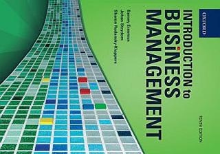 INTRODUCTION TO BUSINESS MANAGEMENT (PAPERBACK, 10TH EDITION) - cover image