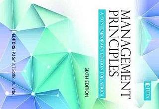 MANAGEMENT PRINCIPLES - A CONTEMPORARY EDITION FOR AFRICA (PAPERBACK, 6TH EDITION) - cover image