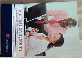 INFORMATION SYSTEMS IN THE SOUTH AFRICAN BUSINESS ENVIRONMENT - cover image
