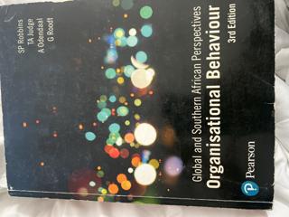 Organisational behavior: global and southern African perspectives - cover image