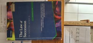 The law of Succession in South Africa - cover image