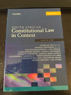 South African Constitutional Law in Context - cover image