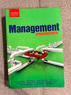 Management Fourth South African edition - cover image